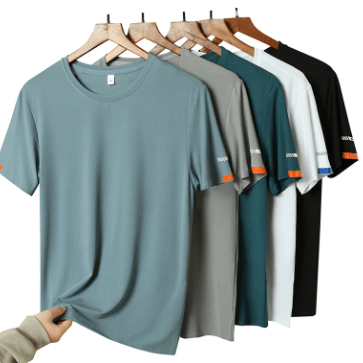 Leveza e Conforto: Camiseta Masculina de Seda Macia para o Verão - WebWowshop
