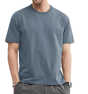 Refresque-se com Estilo: Camiseta Masculina Plus Size de Algodão, Perfeita para o Verão - WebWowshop