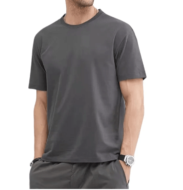 Refresque-se com Estilo: Camiseta Masculina Plus Size de Algodão, Perfeita para o Verão - WebWowshop