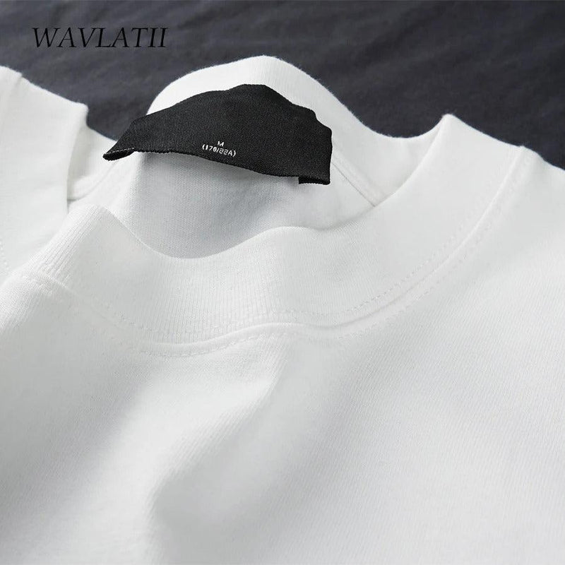Estilo Urbano: Camisetas Oversized WAVLATII para um Look Jovem e Descontraído - WebWowshop